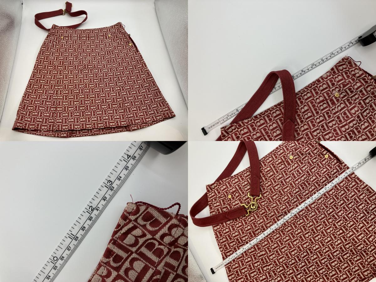 BURBERRY BLUE LABEL Burberry Blue Label all-over print skirt Size 38 Length approx. 18.9"