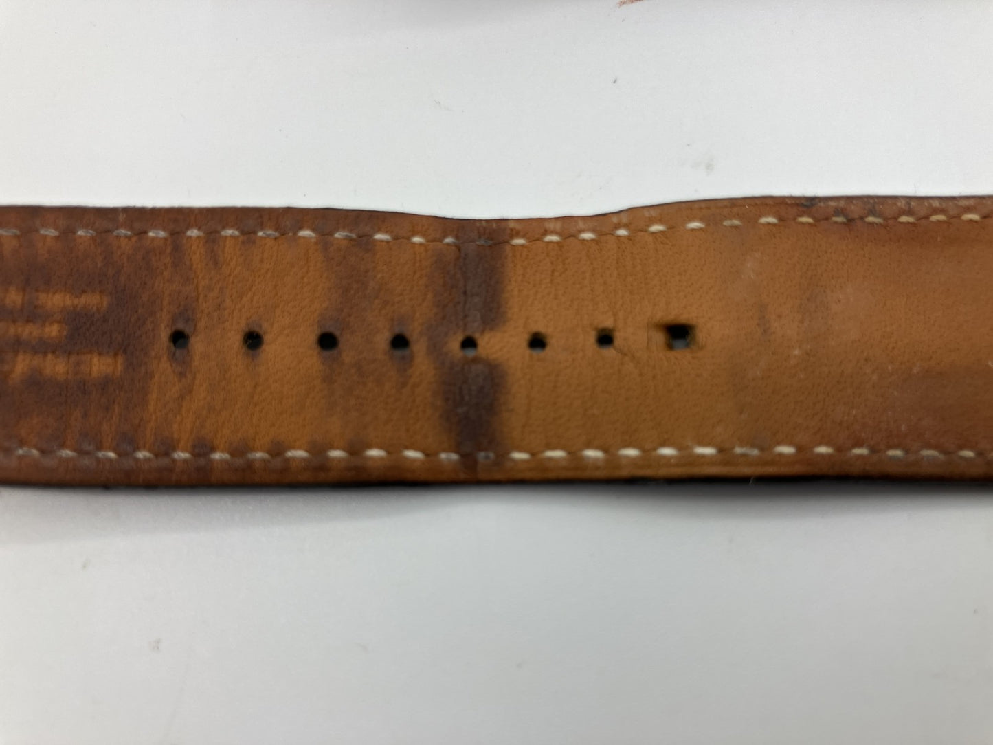 HERMES Apple Watch Genuine Leather Band Black 42 44 45mm Compatible Authentic Boxed