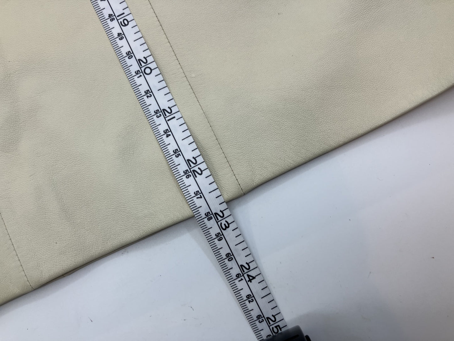 LOEWE Genuine Leather Skirt Tight Skirt NAPA CREMA Made in Spain