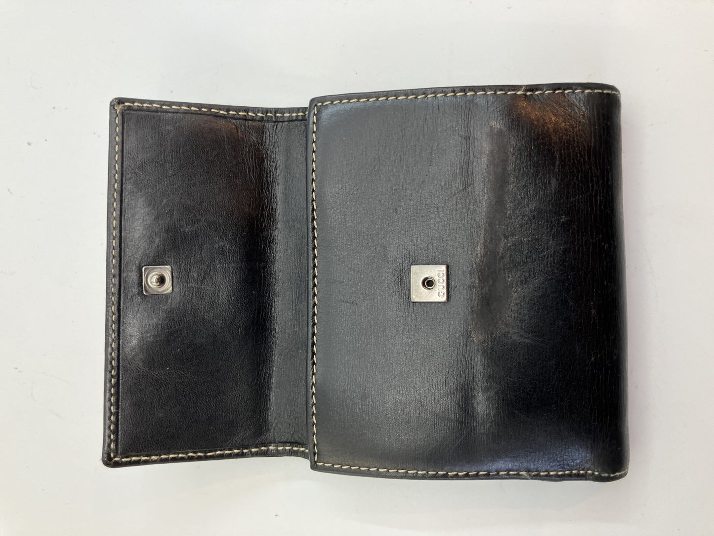 Gucci Bifold Wallet Leather Black