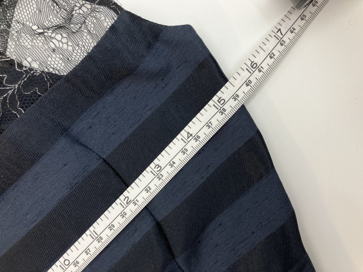 Petirobe Made in Japan Elegant dress with tag Navy x black Flare High quality Beautiful item