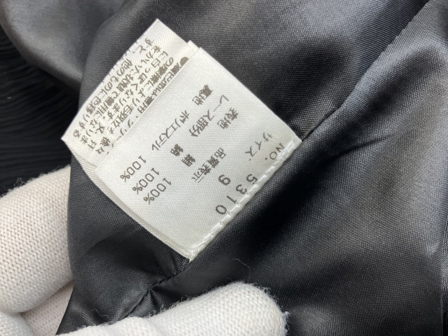 SCOT CLUB One-piece dress, black, lace-switched, pleated, 100% silk, retail price 25,000 yen, size 9, , formal, in good condition