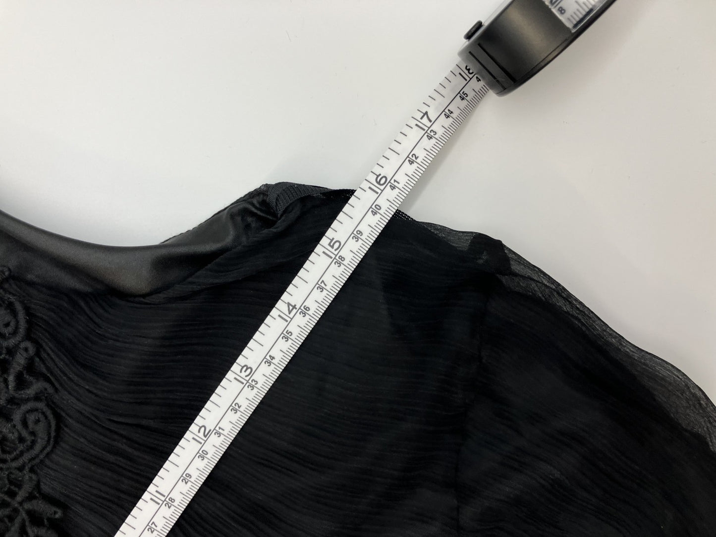 SCOT CLUB One-piece dress, black, lace-switched, pleated, 100% silk, retail price 25,000 yen, size 9, , formal, in good condition