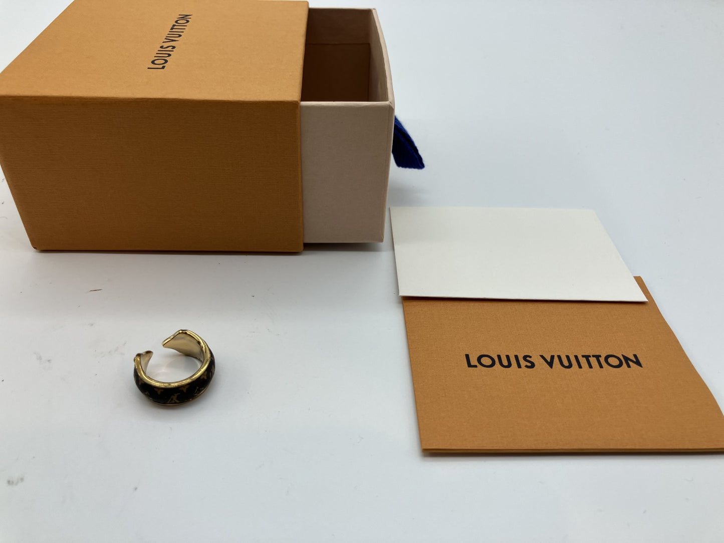 Louis Vuitton Bague Nanogram Sweet Dream Ring (JP 10) (EU 50) (US 5.5) - Size S with Box