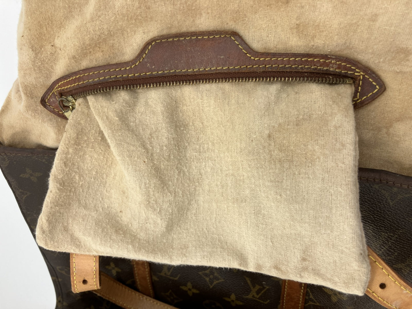 Louis Vuitton Monogram Bucket GM M42236 Tote Bag AR0957  France
