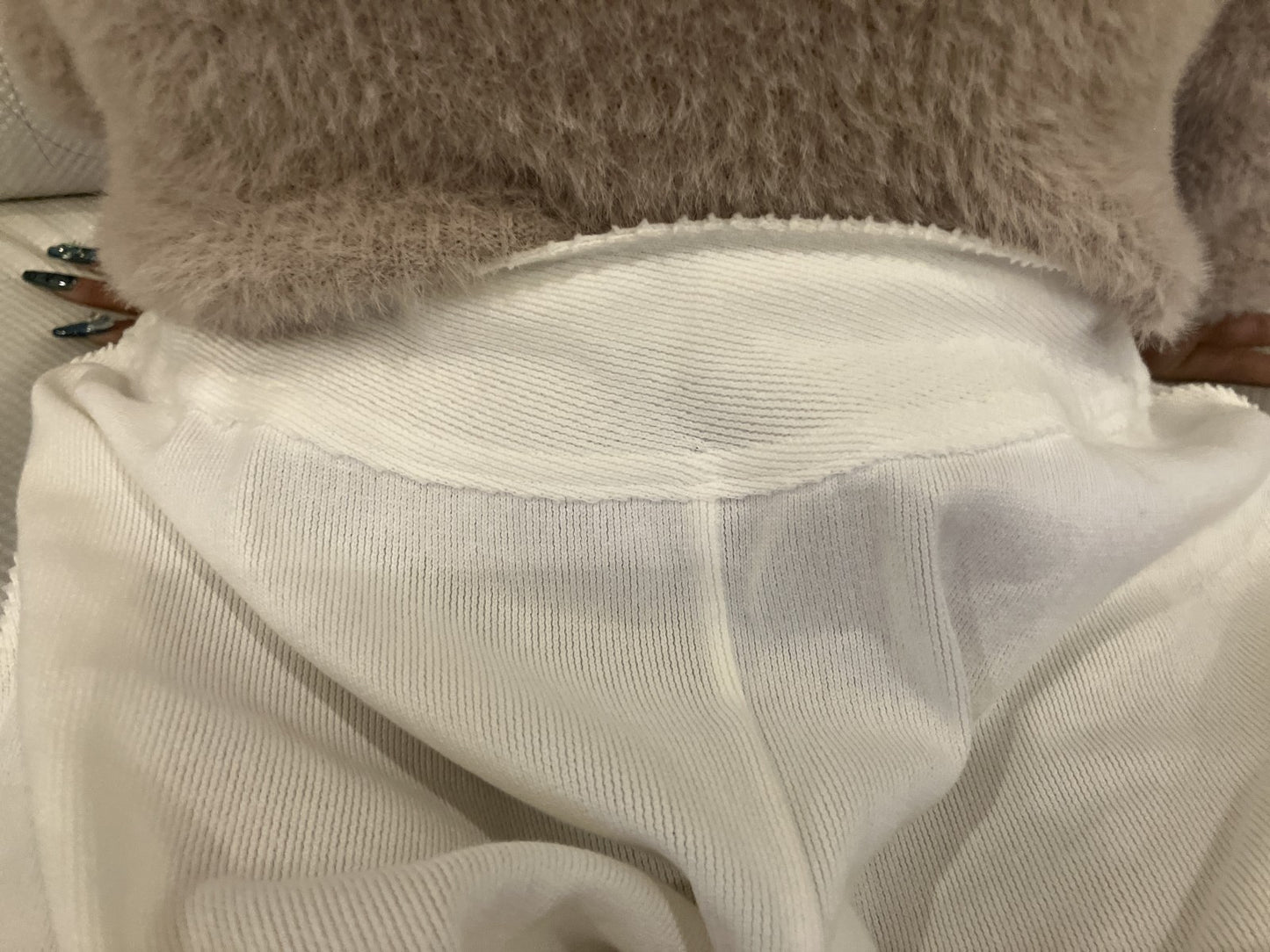 ISSEY MIYAKE Wide Pants Size 2 White Made in Japan