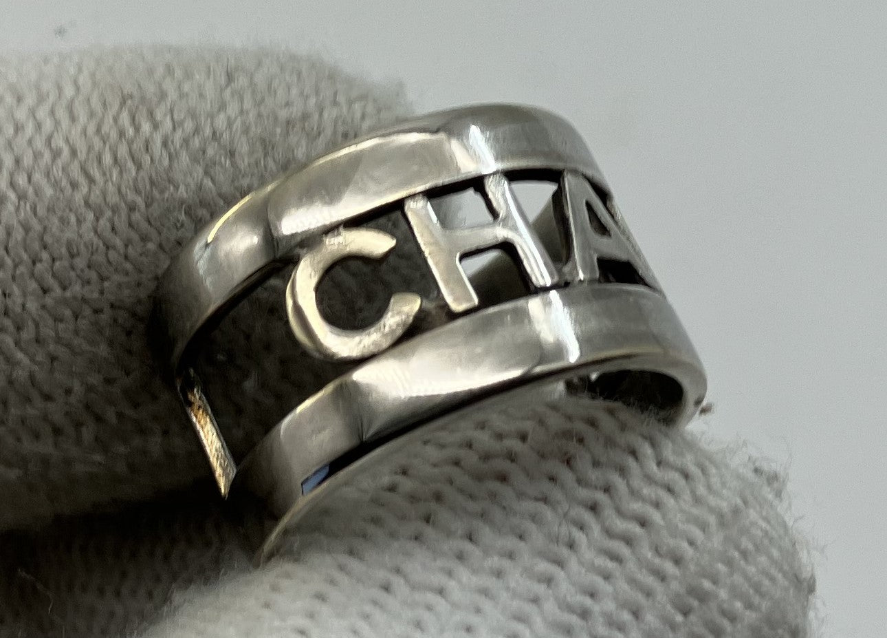 CHANEL Ring (JP 14) (EU 54) (US 7.5) - Silver