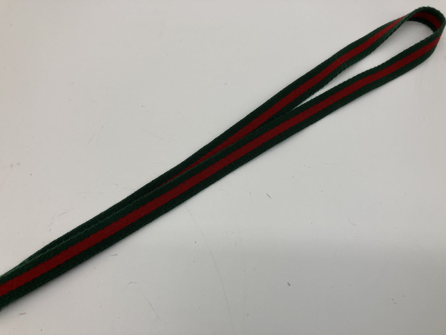 GUCCI Web Sherry Line Neck Strap Phone Holder Keychain GG Italy