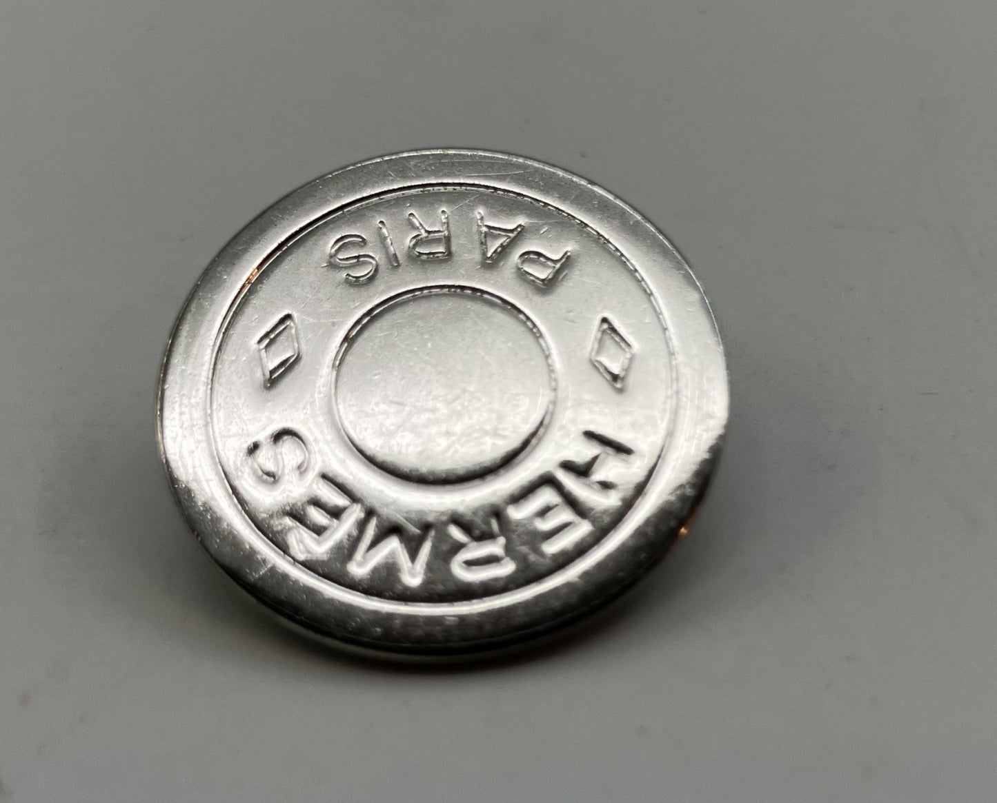 HERMES Serie Earring Hermes Serie Earring One Ear Silver HERMES PARIS Engraved Vintage Style Made in France Follow-up 5% Authentic One Earring