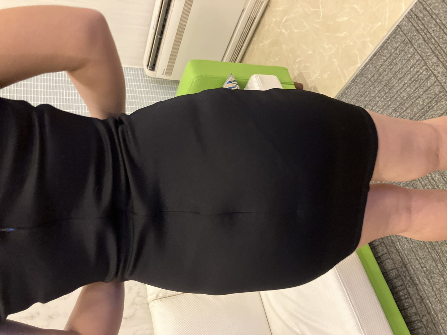 GUESS Sleeveless Lace-Up Dress Black XS