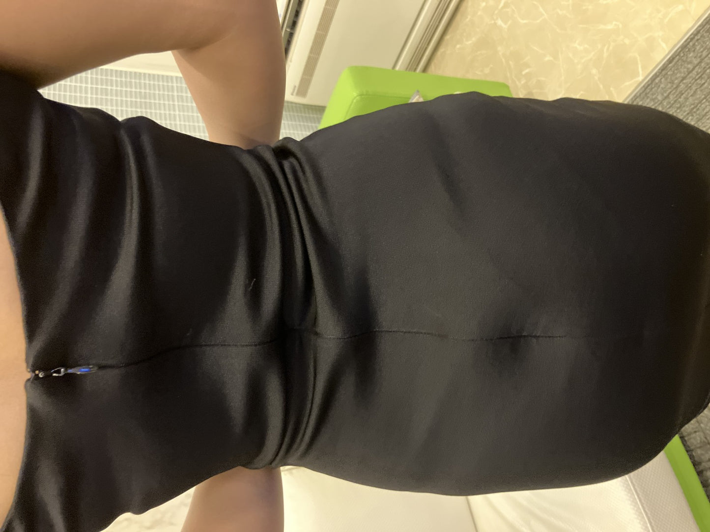 GUESS Sleeveless Lace-Up Dress Black XS