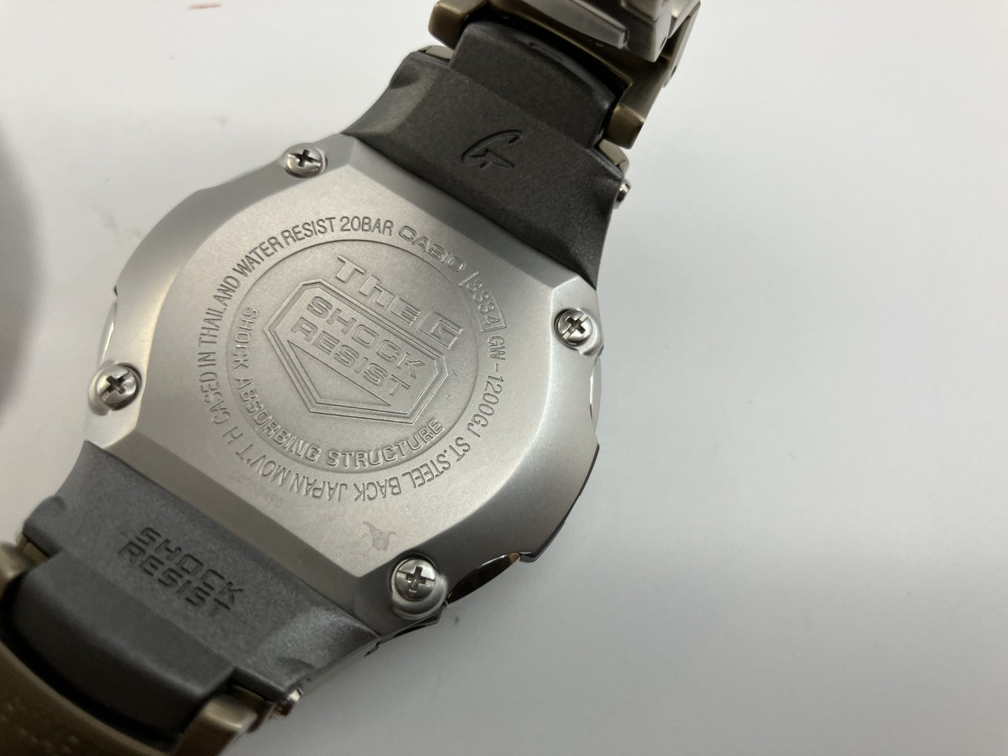 G-SHOCK GW-1200GJ-9AJF Analog-digital radio Solar Powered Stainless Steel Case width approx. 45mm Circumference of Wrist around 20cm Men's