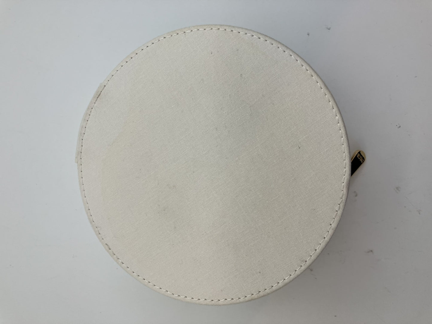 Christian Dior Cosmetic Pouch with Mirror White - Novelty Item