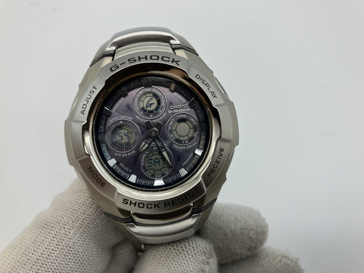 G-SHOCK GW-1200GJ-9AJF Analog-digital radio Solar Powered Stainless Steel Case width approx. 45mm Circumference of Wrist around 20cm Men's