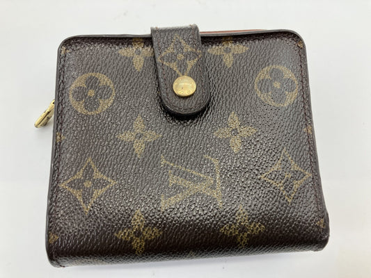 LOUIS VUITTON Monogram Compact Zip Bifold Wallet M61667 MI0070 | Ships from Japan