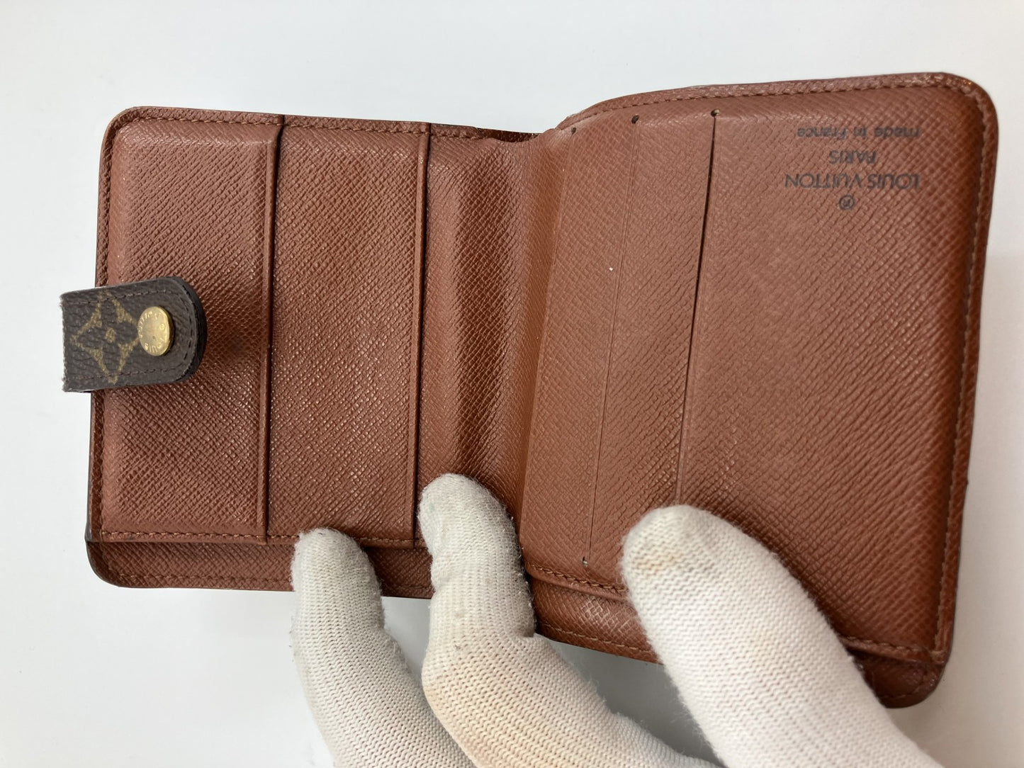 LOUIS VUITTON Monogram Compact Zip Bifold Wallet M61667 MI0070 | Ships from Japan