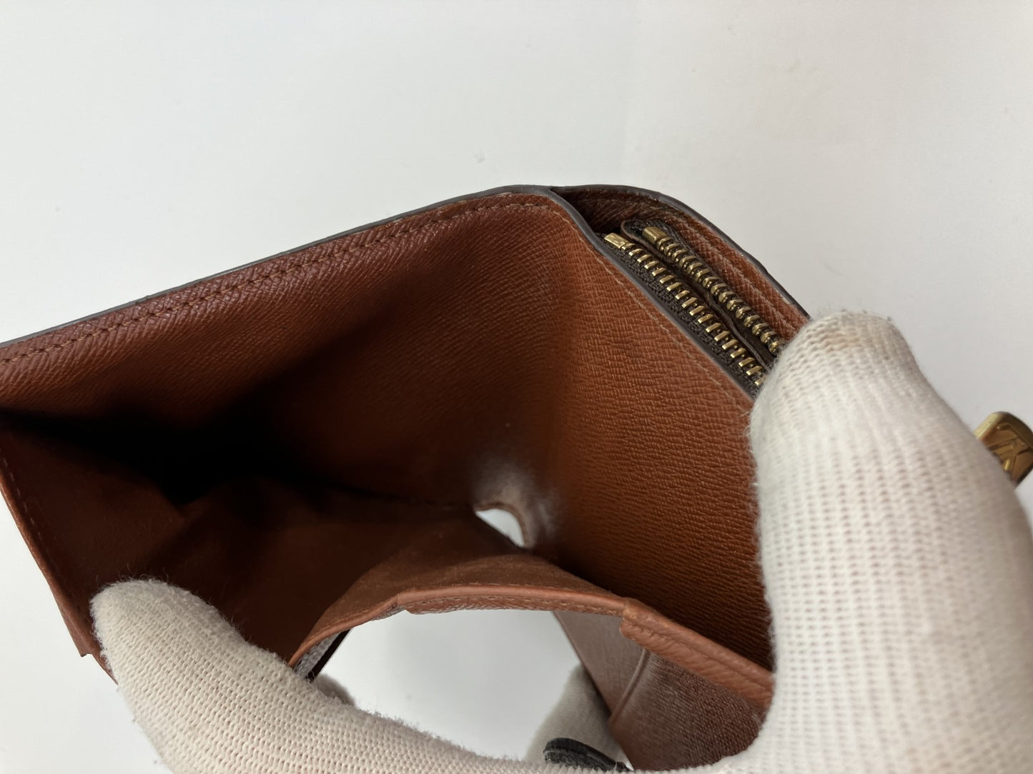 LOUIS VUITTON Monogram Compact Zip Bifold Wallet M61667 MI0070 | Ships from Japan