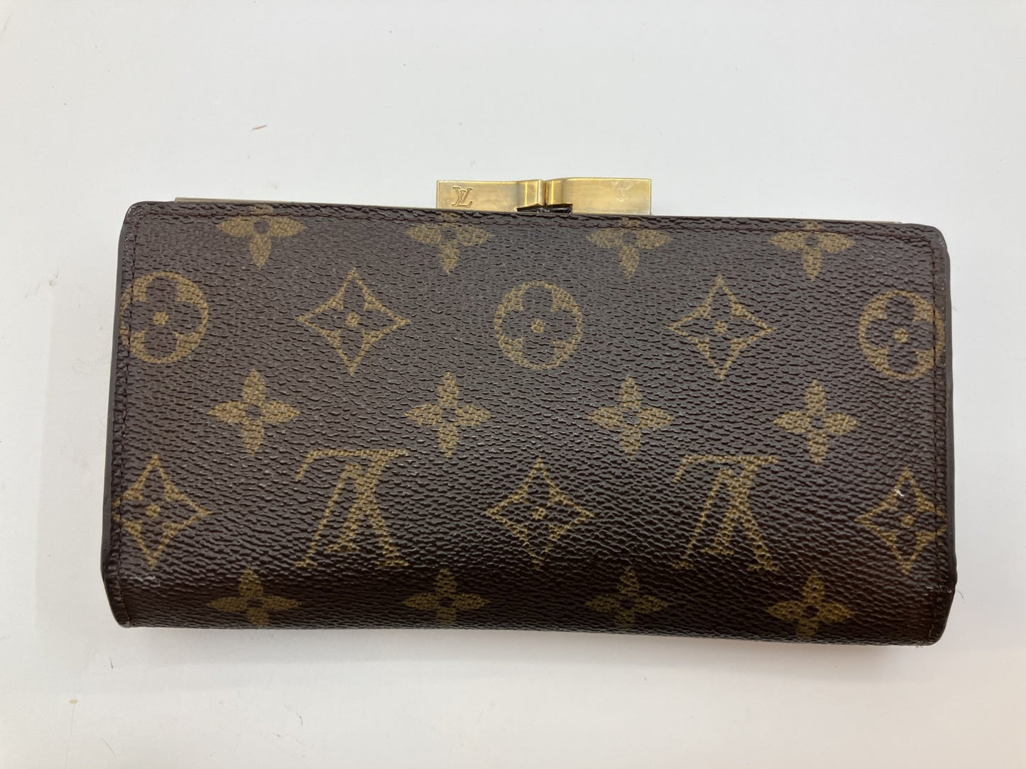 Louis Vuitton Monogram Clasp Long Wallet 17.5x9.5cm Continental Clutch SD1010