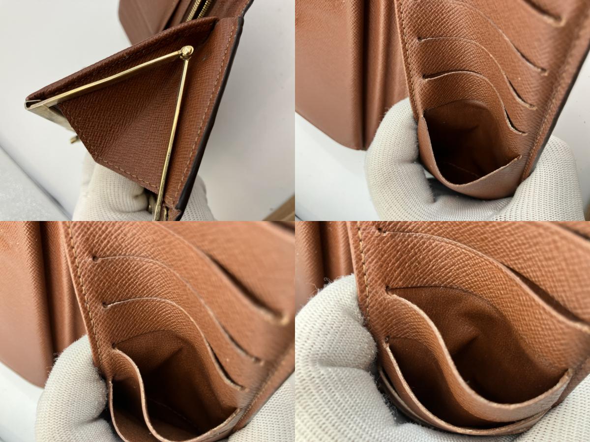 Louis Vuitton Monogram Clasp Long Wallet 17.5x9.5cm Continental Clutch SD1010