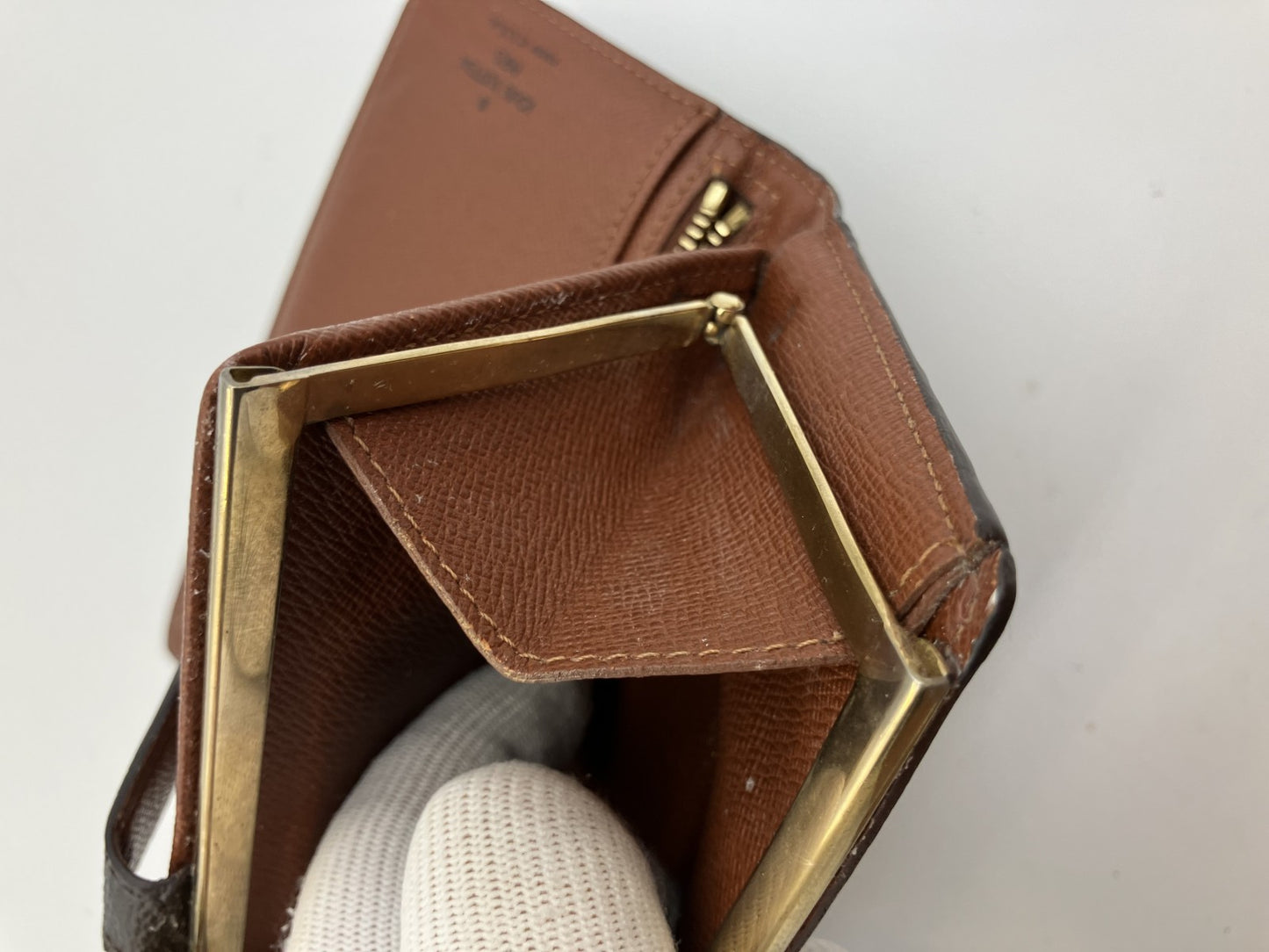 Louis Vuitton Monogram Clasp Long Wallet 17.5x9.5cm Continental Clutch SD1010