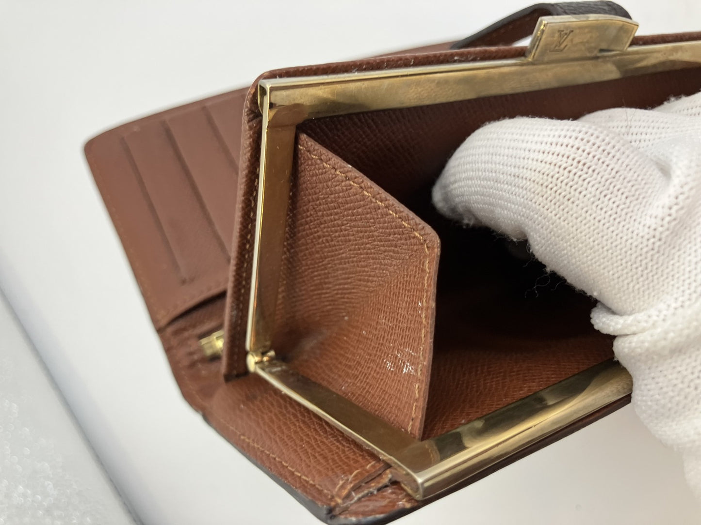 Louis Vuitton Monogram Clasp Long Wallet 17.5x9.5cm Continental Clutch SD1010