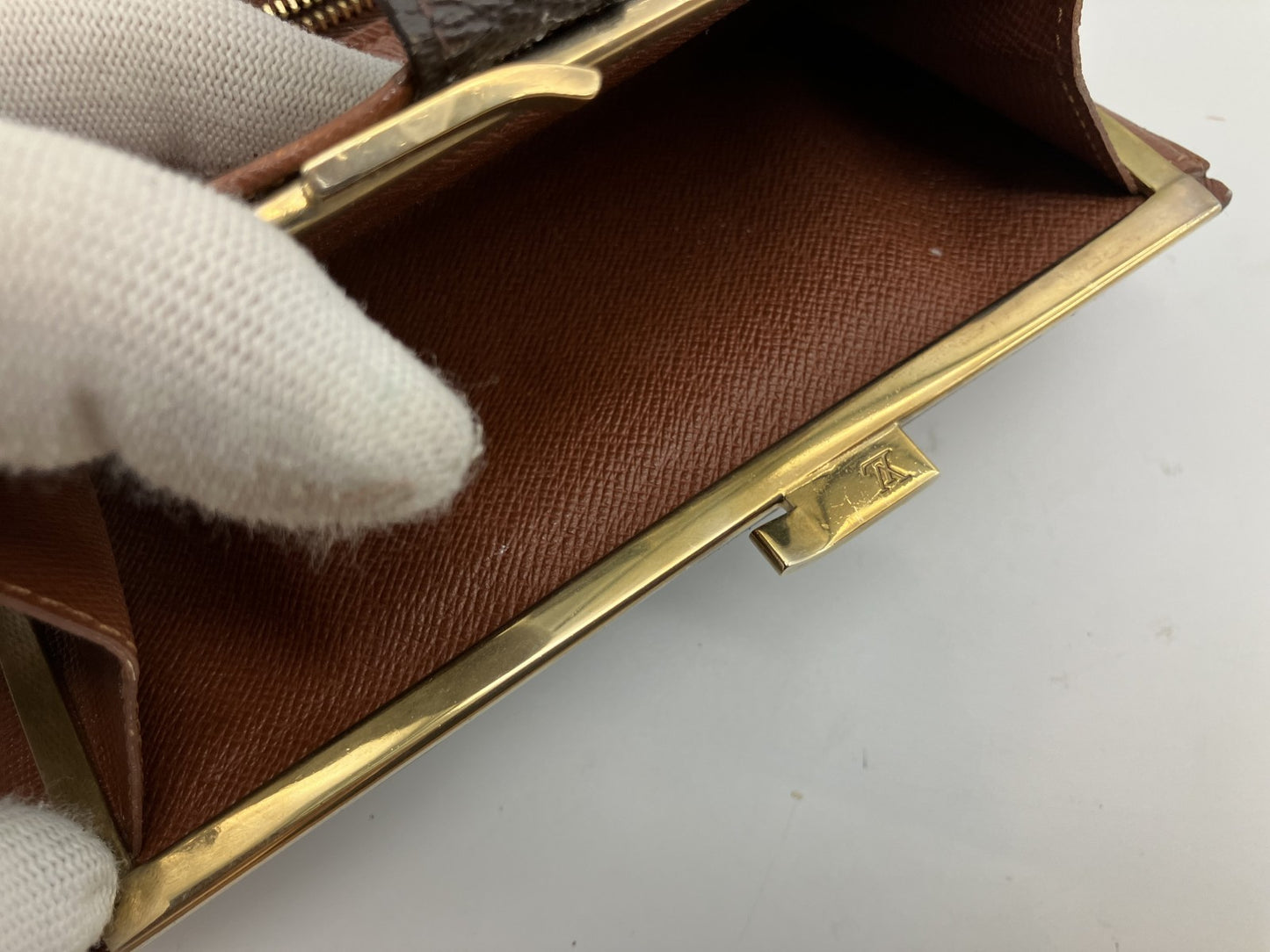 Louis Vuitton Monogram Clasp Long Wallet 17.5x9.5cm Continental Clutch SD1010
