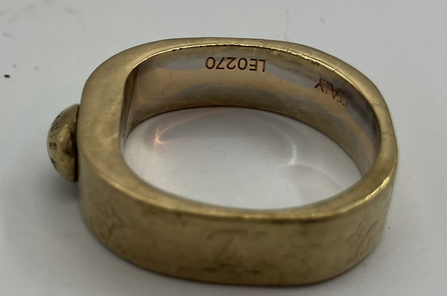 Louis Vuitton Nanogram M00214 Ring Size: Inner diameter 16.9mm (JP 12) (EU 52) (US 6.25) 12"