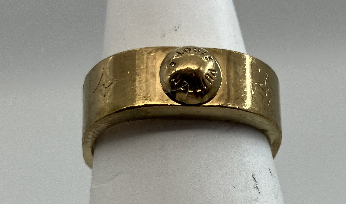 Louis Vuitton Nanogram M00214 Ring Size: Inner diameter 16.9mm (JP 12) (EU 52) (US 6.25) 12"