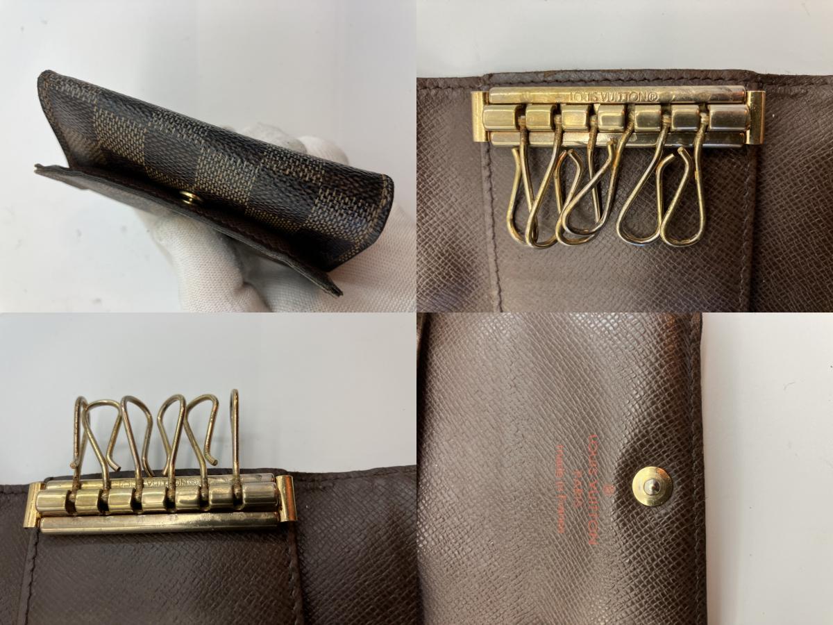 LOUIS VUITTON Damier Multiclﾃｩs 6 6-Key Holder Case Model: N62630