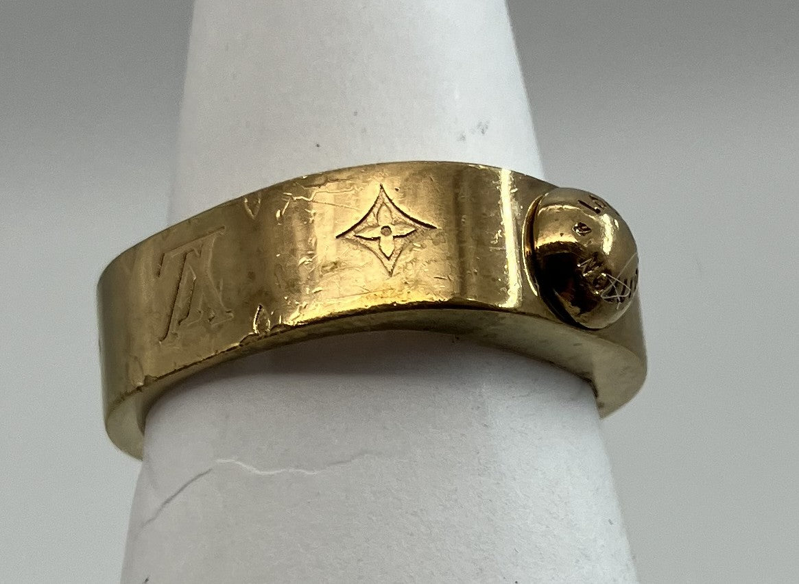 Louis Vuitton Nanogram M00214 Ring Size: Inner diameter 16.9mm (JP 12) (EU 52) (US 6.25) 12"