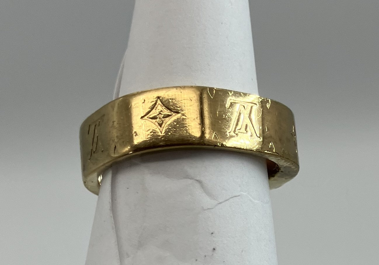 Louis Vuitton Nanogram M00214 Ring Size: Inner diameter 16.9mm (JP 12) (EU 52) (US 6.25) 12"