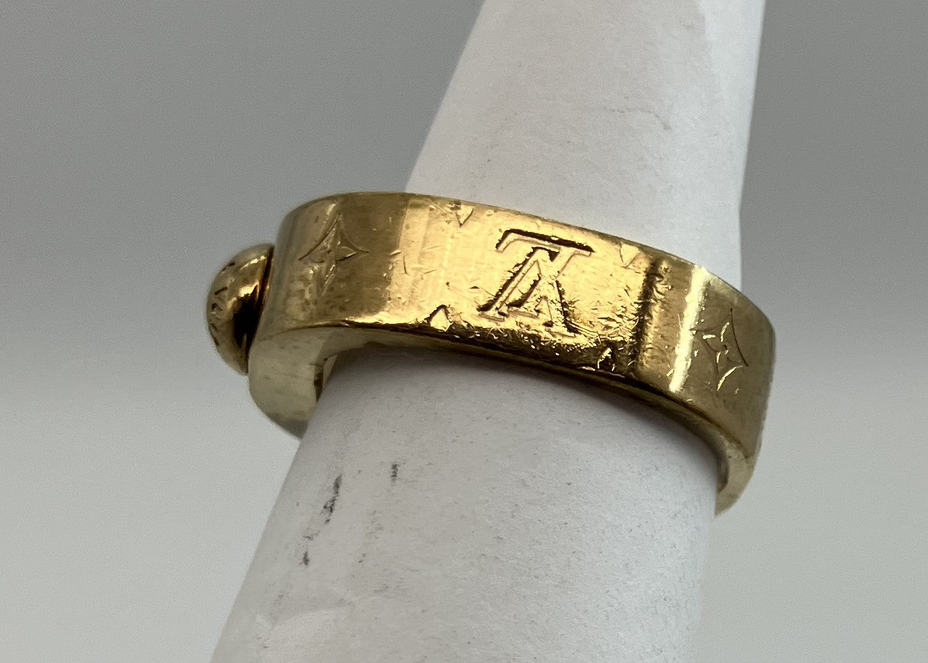 Louis Vuitton Nanogram M00214 Ring Size: Inner diameter 16.9mm (JP 12) (EU 52) (US 6.25) 12"