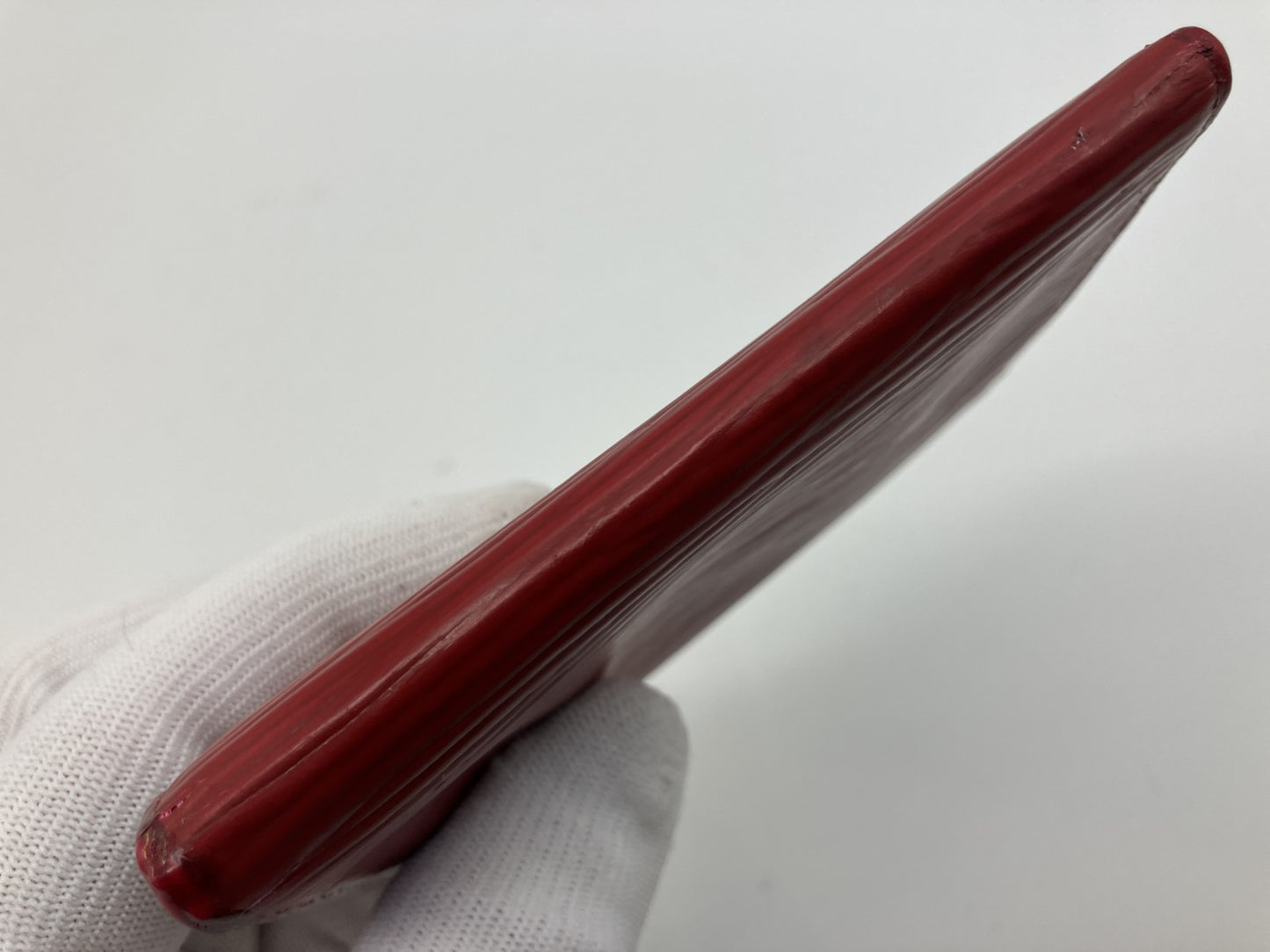 LOUIS VUITTON Epi Red 6 Key Holder Multicles Spain Leather Used