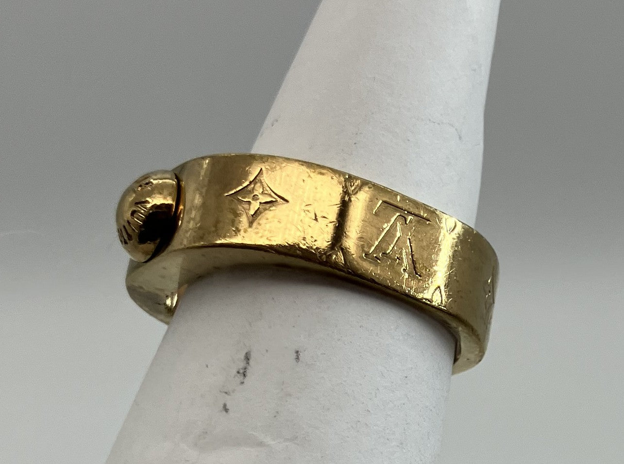 Louis Vuitton Nanogram M00214 Ring Size: Inner diameter 16.9mm (JP 12) (EU 52) (US 6.25) 12"