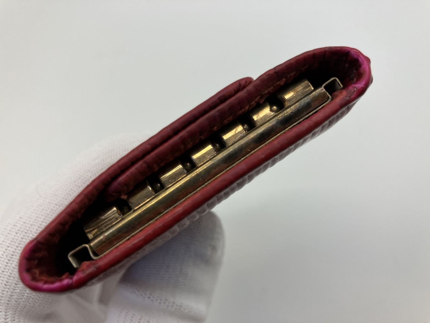 LOUIS VUITTON Epi Red 6 Key Holder Multicles Spain Leather Used