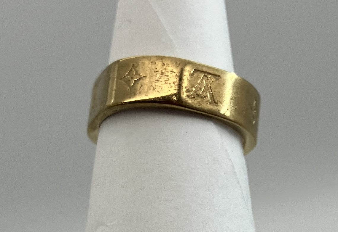 Louis Vuitton Nanogram M00214 Ring Size: Inner diameter 16.9mm (JP 12) (EU 52) (US 6.25) 12"