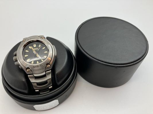 CASIO G-SHOCK MR-G MRG-121T Men's Watch Titanium 46mm Case 18.5cm Wrist Quartz Boxed Japan Authentic