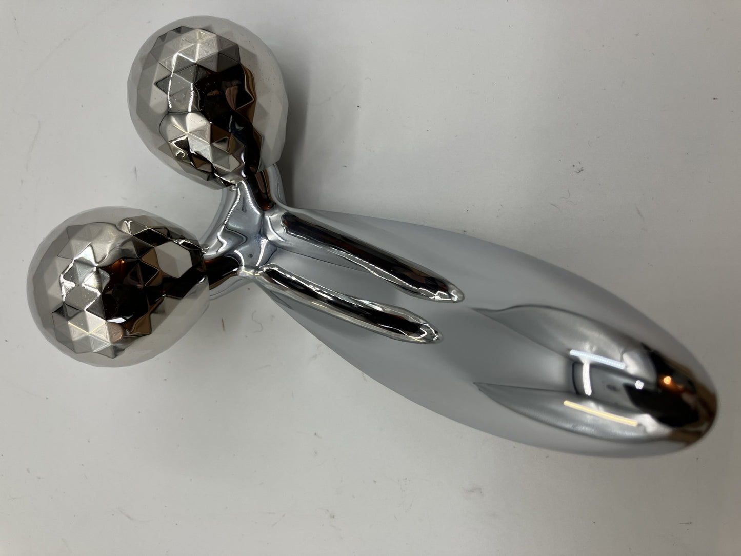 ReFa CARAT Facial Roller Silver MTG Beauty Massager w/ Box Card Japan