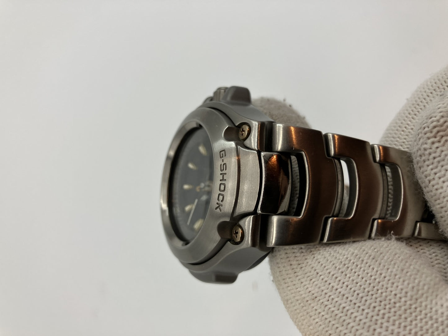 CASIO G-SHOCK MR-G MRG-121T Men's Watch Titanium 46mm Case 18.5cm Wrist Quartz Boxed Japan Authentic