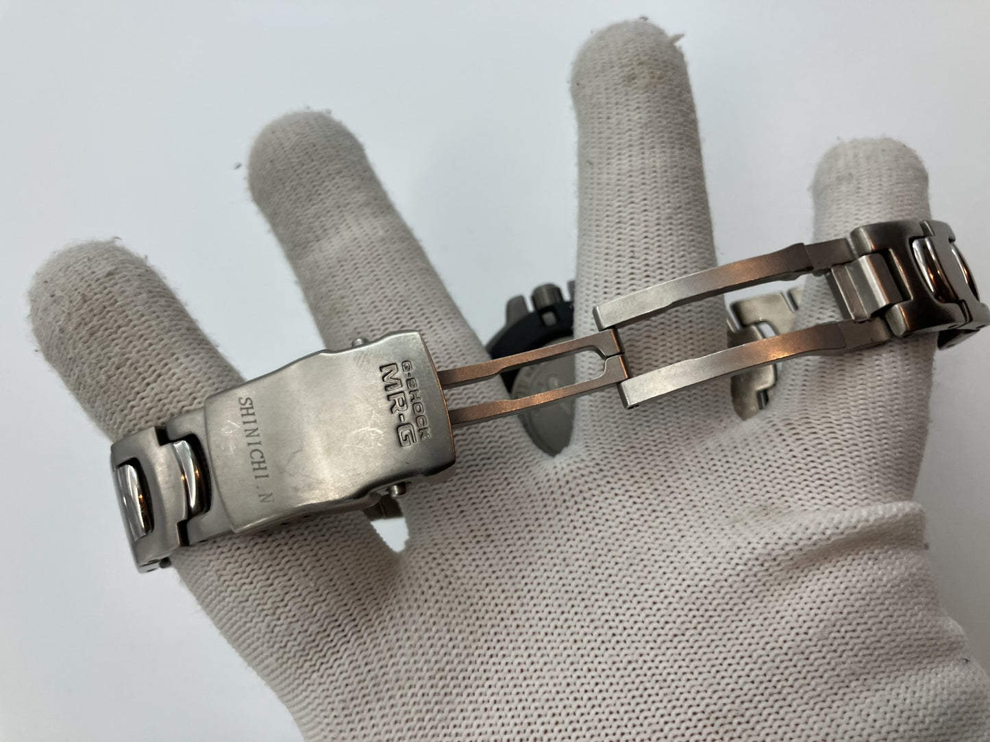 CASIO G-SHOCK MR-G MRG-121T Men's Watch Titanium 46mm Case 18.5cm Wrist Quartz Boxed Japan Authentic