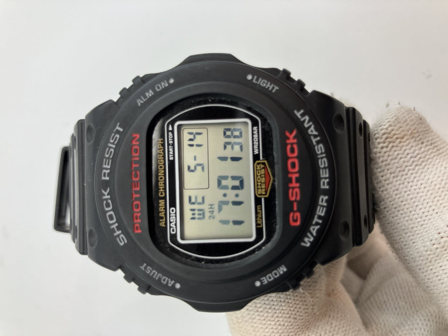 CASIO G-SHOCK DW-5750E Men's Wristwatch 45mm Case Quartz Black Japan Authentic