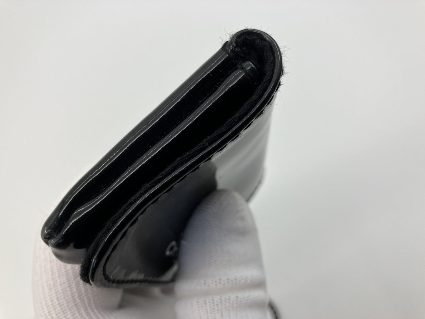 CHANEL Cosmetic Case Chain Shoulder Bag Black Novelty Not for Sale Approx 10cm　Chain length: 55 cm