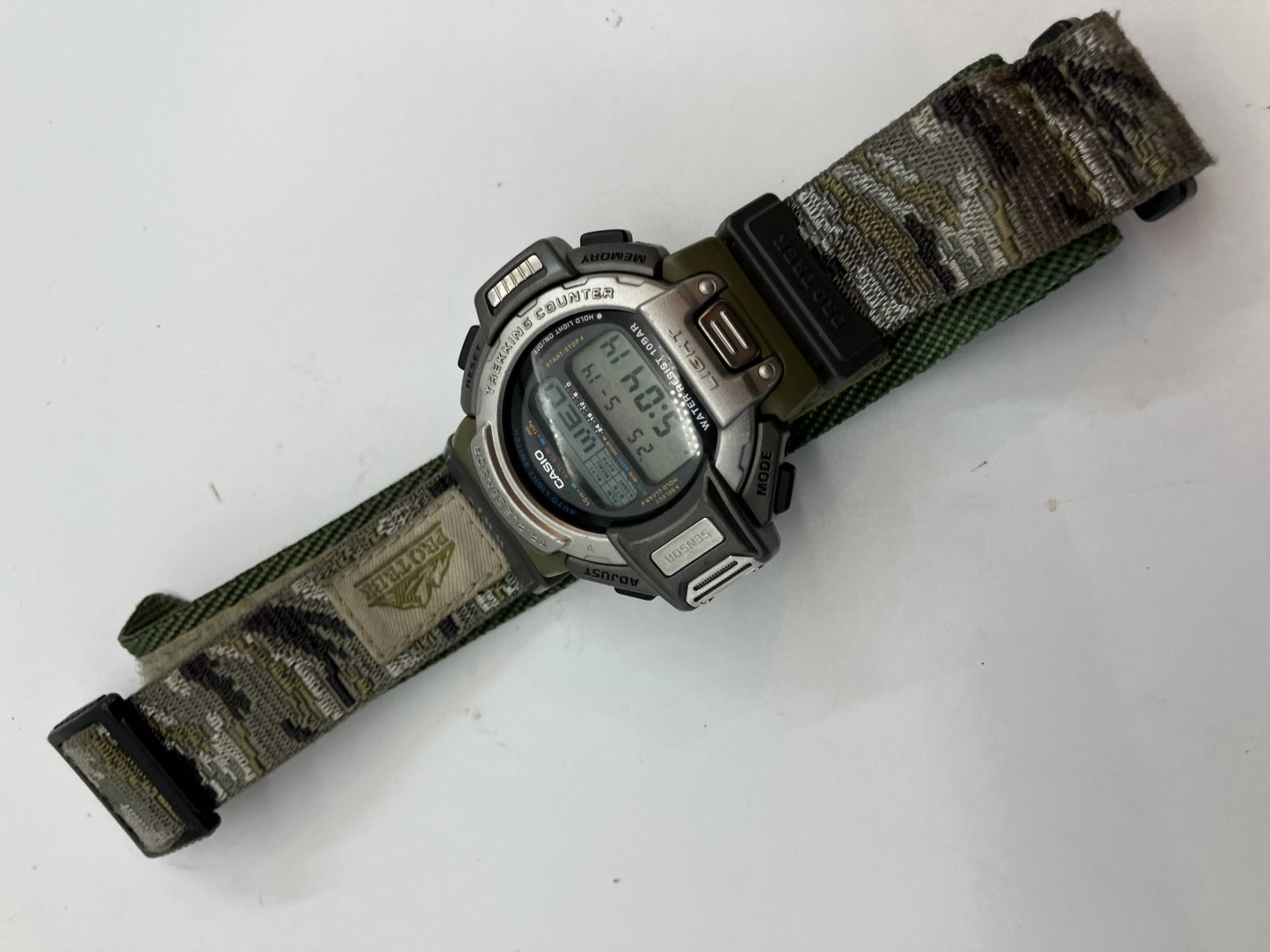 CASIO G-SHOCK PRT-60WWJ Men's Wristwatch 54mm Case Battery Replaced 05/2025 Japan Authentic