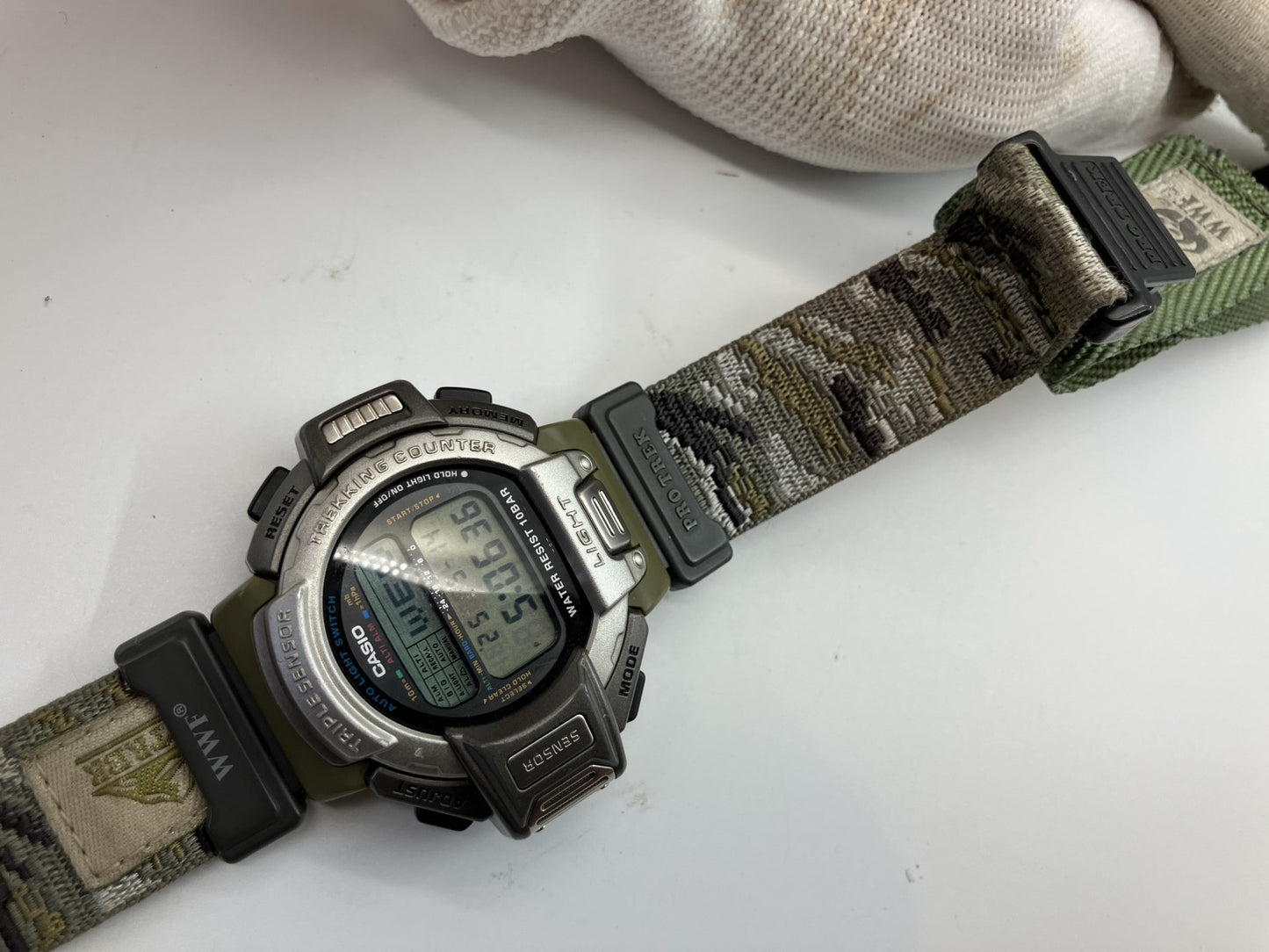 CASIO G-SHOCK PRT-60WWJ Men's Wristwatch 54mm Case Battery Replaced 05/2025 Japan Authentic