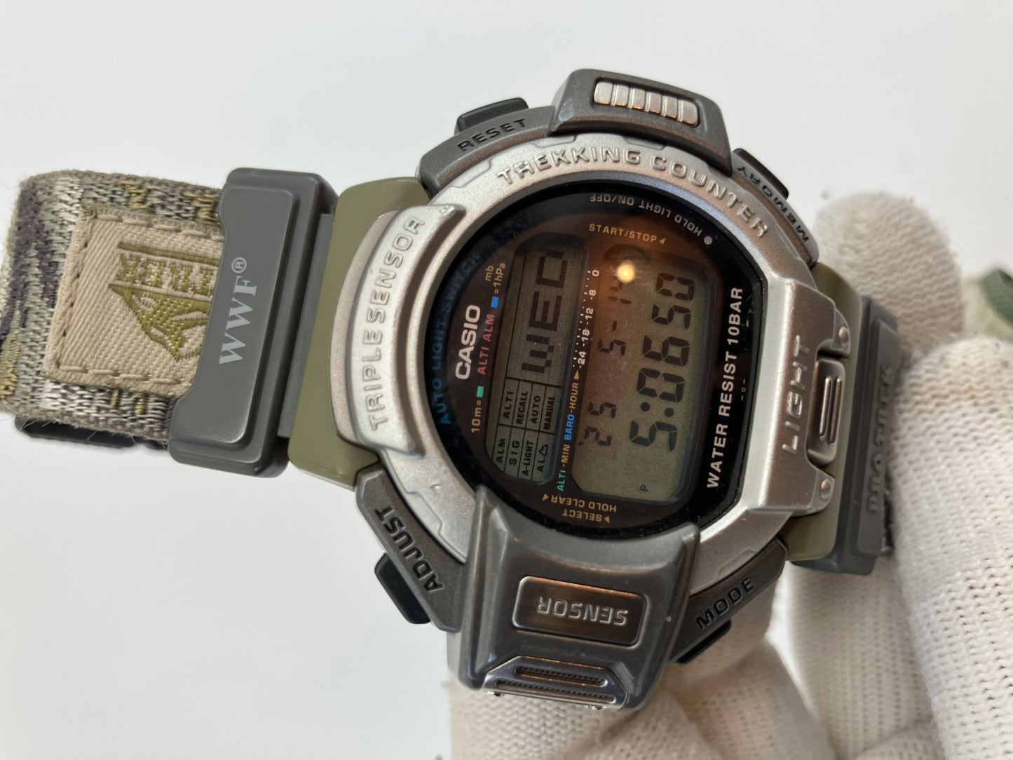 CASIO G-SHOCK PRT-60WWJ Men's Wristwatch 54mm Case Battery Replaced 05/2025 Japan Authentic
