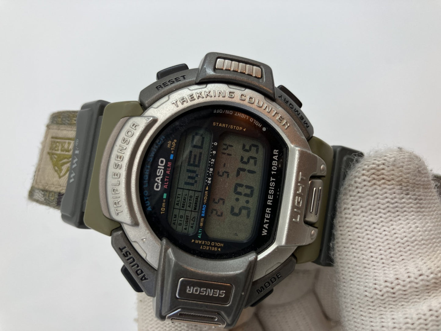 CASIO G-SHOCK PRT-60WWJ Men's Wristwatch 54mm Case Battery Replaced 05/2025 Japan Authentic