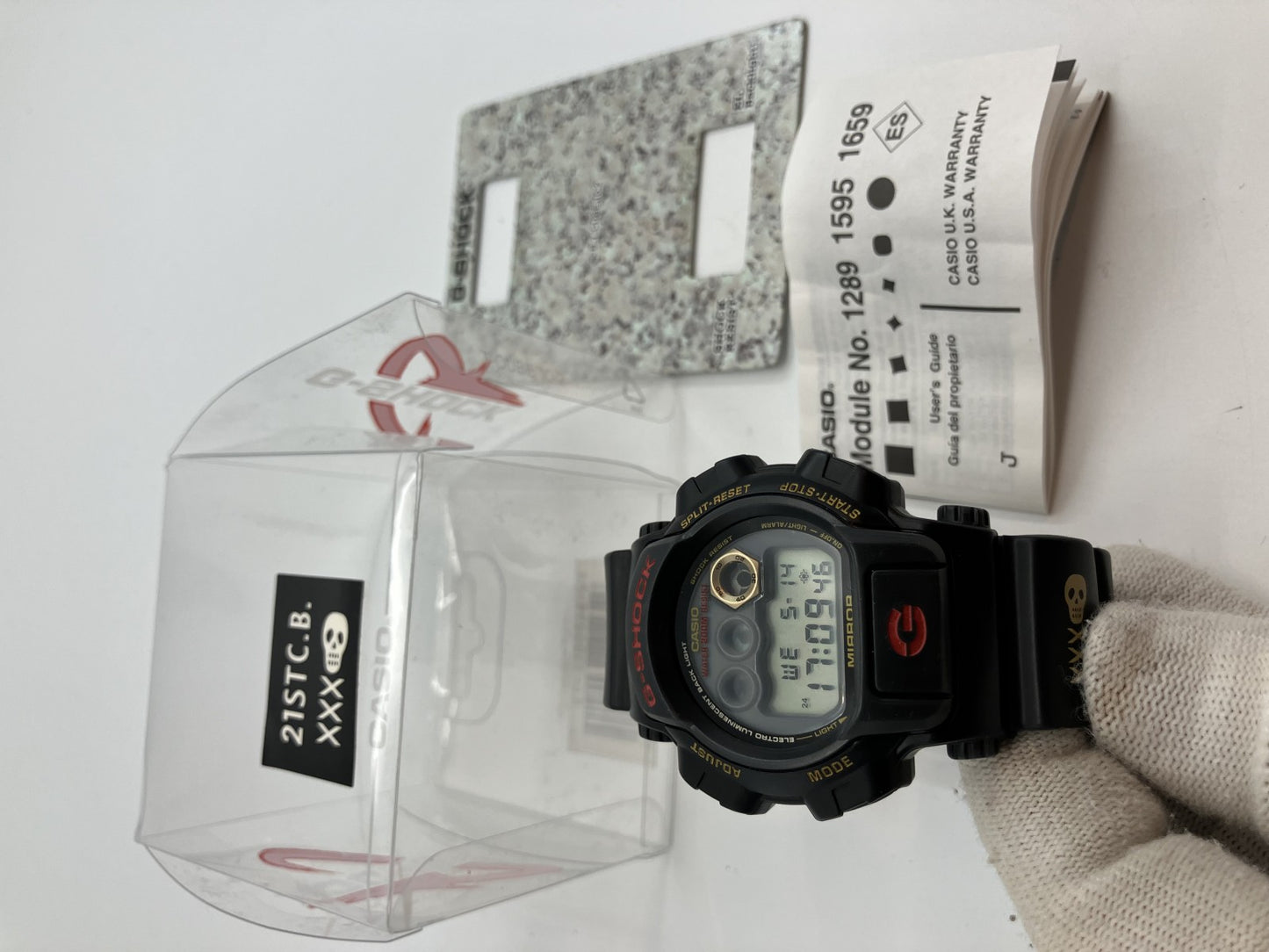 CASIO G-SHOCK 1289 DW-8400 Men窶冱 Watch 49mm Quartz Black Battery Replaced (05/2025) w/ Box Manual Warranty |