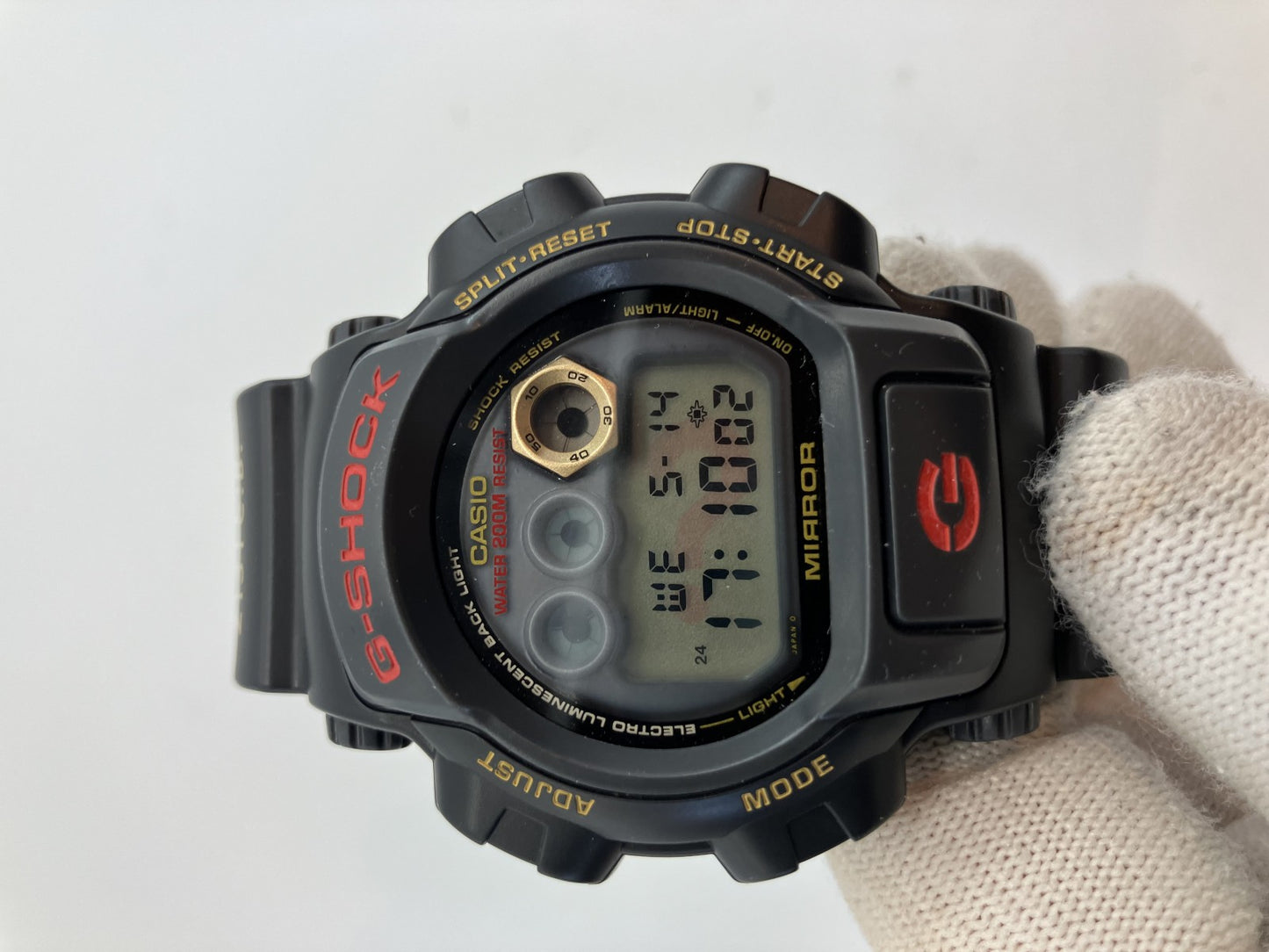 CASIO G-SHOCK 1289 DW-8400 Men窶冱 Watch 49mm Quartz Black Battery Replaced (05/2025) w/ Box Manual Warranty |