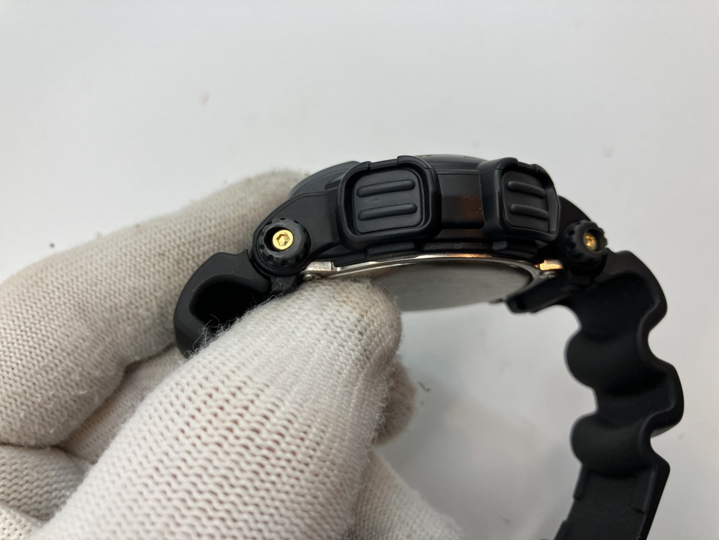 CASIO G-SHOCK 1289 DW-8400 Men窶冱 Watch 49mm Quartz Black Battery Replaced (05/2025) w/ Box Manual Warranty |