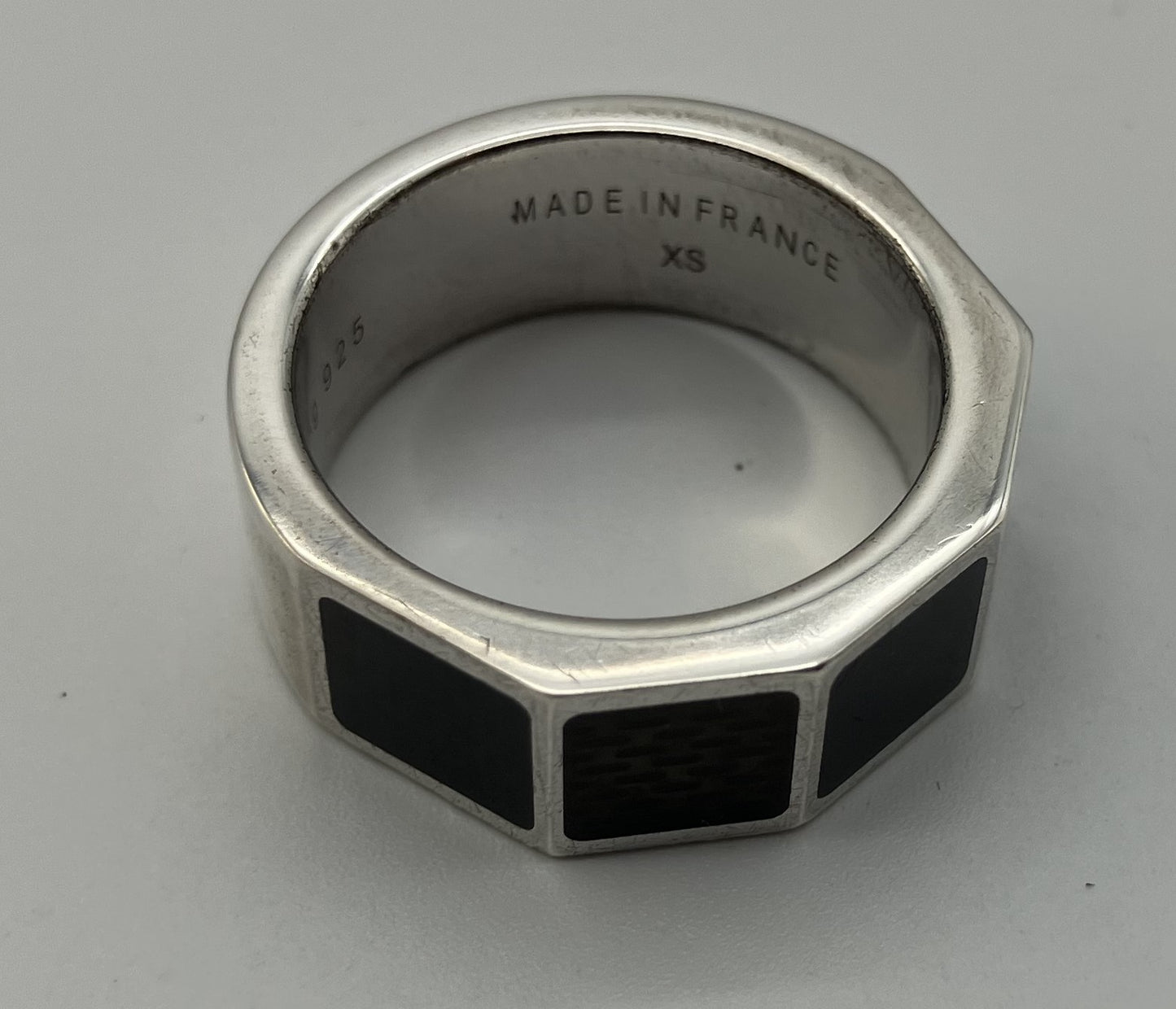 Louis Vuitton Damier Ring Berge Damier 4 Inner diameter: 18.2mm (JP 16) (EU56) (US 8) XS Ag925 Ring